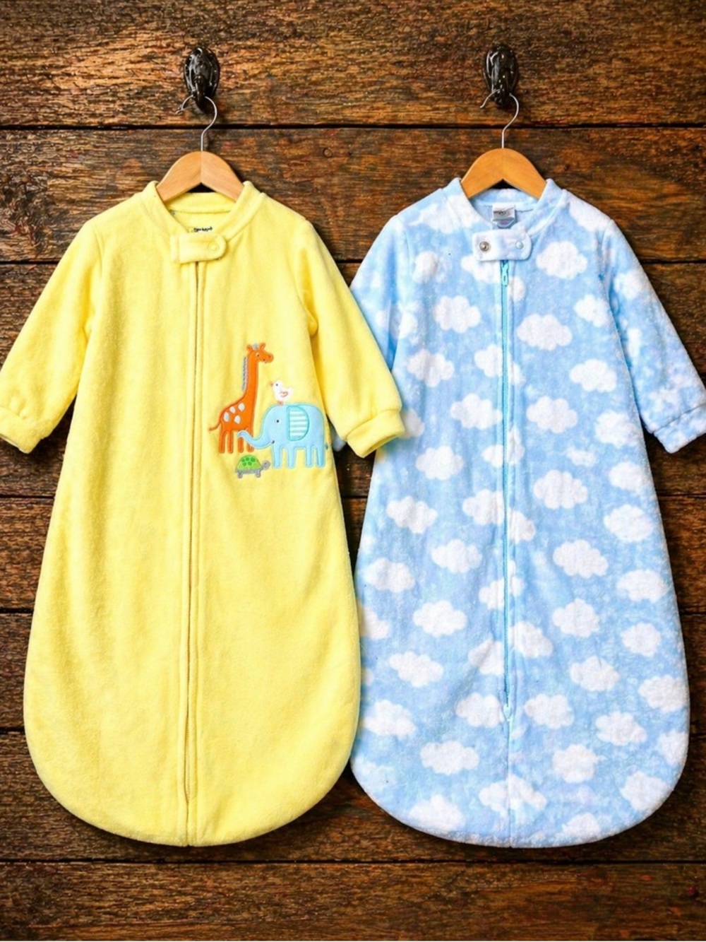 3pc Baby Sleep Sack Bundle 0-6 months  Carter’s Cozy Set COZY SLEEP SACK lot